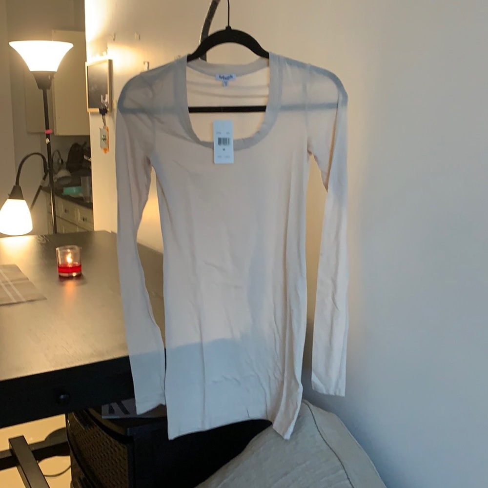 Splendid first layer beige stripped long sleeve